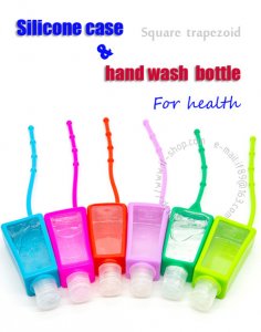 silicone case for hand wash bottle and perfume bottle