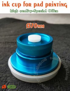 Ink cup for pad print (inner dia:Ø70mm)