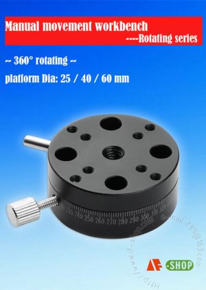 manual Rotating flatform series