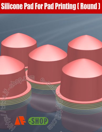 Silicone Pad for pad printing (Cylindrical shape)