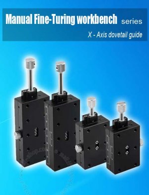 Manual Displacement platform series (dovetail style)