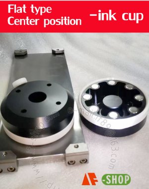 Ink cup for pad printer (outside dia:Ø90/Ø80mm)/flat ink cup-B