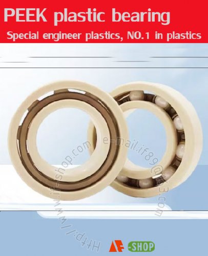 Ceramic bearing of peek series