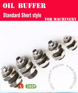OIL Buffers for machinery(shock absorbers)-- Short style Series