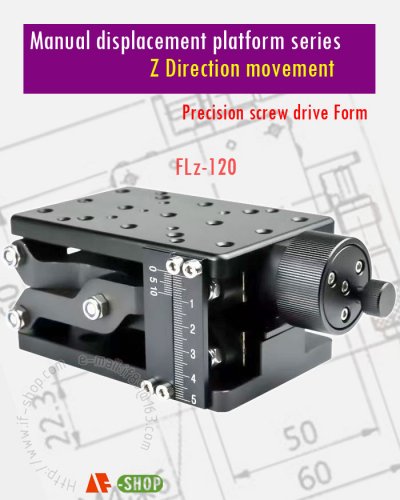 Manual Displacement workbench Z axis series (screw drive form)