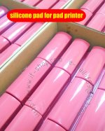Silicone Pad for pad printing (Square shape)