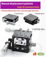 Angle tilt movement series(Manual Displacement workbench)