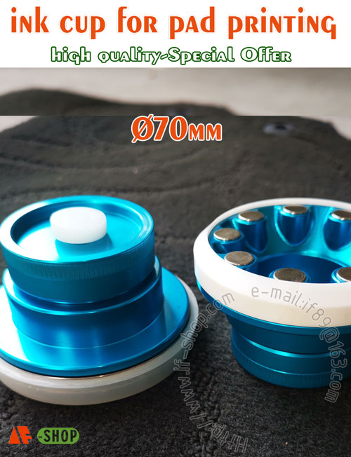 Ink cup for pad print (inner diaØ70mm)IFCUPMk60MMInk cup for pad printer