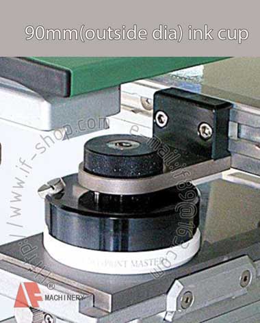 Ink cup for pad printer (outside dia:Ø90mm)WUTUNG/flat ink cup - Click Image to Close