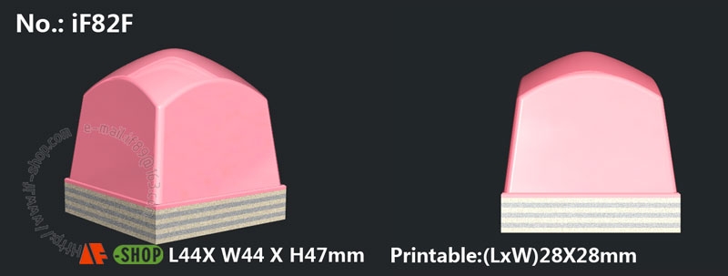 Silicone Pad for pad printing (Cylindrical shape), IF-SiliconePADC