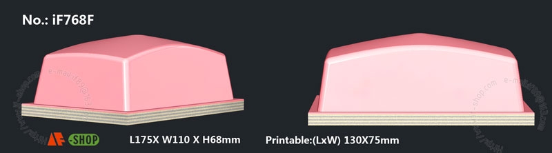 Mould of Silicone Pad for pad printing (Square shape)