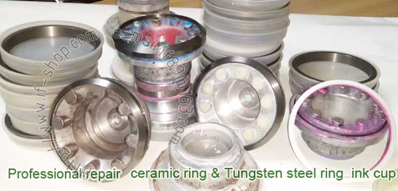 Tungsten ring repair clearance